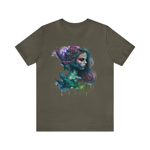 Beauty of the Deep - Short Sleeve Tee Army